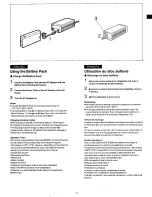 Предварительный просмотр 11 страницы Panasonic AG-196UP Operating Instructions Manual