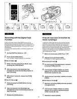 Предварительный просмотр 28 страницы Panasonic AG-196UP Operating Instructions Manual