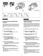 Предварительный просмотр 42 страницы Panasonic AG-196UP Operating Instructions Manual