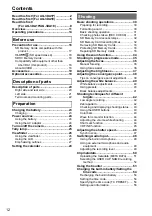 Preview for 12 page of Panasonic AG-3DA1E Operating Instructions Manual