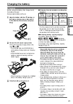 Preview for 23 page of Panasonic AG-3DA1E Operating Instructions Manual