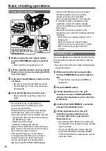 Preview for 30 page of Panasonic AG-3DA1E Operating Instructions Manual