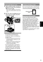 Preview for 33 page of Panasonic AG-3DA1E Operating Instructions Manual