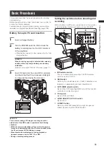 Предварительный просмотр 33 страницы Panasonic AG-3DP1G Operating Instructions Manual