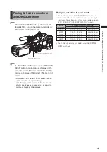 Предварительный просмотр 49 страницы Panasonic AG-3DP1G Operating Instructions Manual