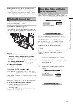 Предварительный просмотр 79 страницы Panasonic AG-3DP1G Operating Instructions Manual