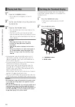 Предварительный просмотр 94 страницы Panasonic AG-3DP1G Operating Instructions Manual