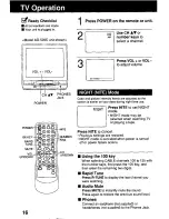 Preview for 16 page of Panasonic AG-520E Operating Instructions Manual