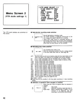 Preview for 42 page of Panasonic AG-6740P Operating Instructions Manual