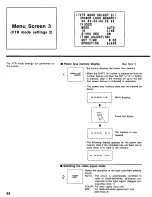 Preview for 44 page of Panasonic AG-6740P Operating Instructions Manual