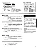 Preview for 47 page of Panasonic AG-6740P Operating Instructions Manual