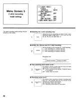 Preview for 48 page of Panasonic AG-6740P Operating Instructions Manual