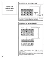 Preview for 72 page of Panasonic AG-6740P Operating Instructions Manual