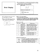 Preview for 77 page of Panasonic AG-6740P Operating Instructions Manual