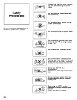 Preview for 78 page of Panasonic AG-6740P Operating Instructions Manual