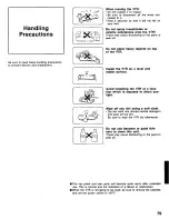 Preview for 79 page of Panasonic AG-6740P Operating Instructions Manual