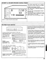 Preview for 83 page of Panasonic AG-6740P Operating Instructions Manual