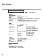 Preview for 86 page of Panasonic AG-6740P Operating Instructions Manual