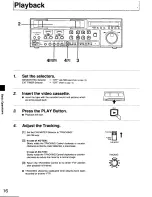 Preview for 16 page of Panasonic AG-7150 Operating Instructions Manual