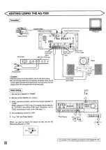 Preview for 18 page of Panasonic AG-7500 Operating Instructions Manual