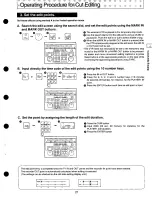 Предварительный просмотр 21 страницы Panasonic AG-A850 Operating Instructions Manual