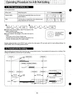 Предварительный просмотр 24 страницы Panasonic AG-A850 Operating Instructions Manual