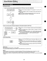 Предварительный просмотр 28 страницы Panasonic AG-A850 Operating Instructions Manual