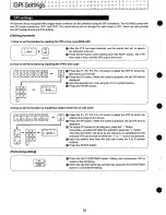 Предварительный просмотр 32 страницы Panasonic AG-A850 Operating Instructions Manual