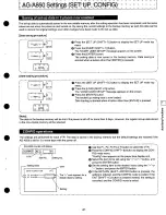 Предварительный просмотр 41 страницы Panasonic AG-A850 Operating Instructions Manual