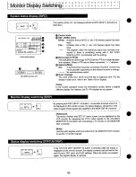 Предварительный просмотр 42 страницы Panasonic AG-A850 Operating Instructions Manual