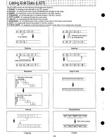 Предварительный просмотр 44 страницы Panasonic AG-A850 Operating Instructions Manual