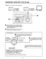 Предварительный просмотр 10 страницы Panasonic AG-A96-P Operating Instructions Manual