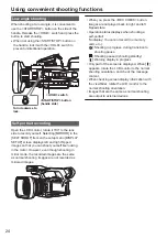 Предварительный просмотр 24 страницы Panasonic AG-AC120ENU Operating Instructions Manual