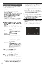 Preview for 26 page of Panasonic AG-AC120ENU Operating Instructions Manual