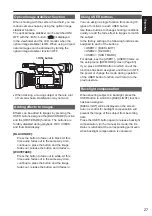 Предварительный просмотр 27 страницы Panasonic AG-AC120ENU Operating Instructions Manual