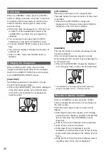 Preview for 28 page of Panasonic AG-AC120ENU Operating Instructions Manual