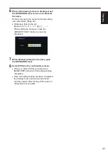 Предварительный просмотр 41 страницы Panasonic AG-AC120ENU Operating Instructions Manual