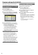 Предварительный просмотр 54 страницы Panasonic AG-AC120ENU Operating Instructions Manual