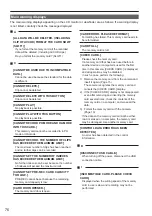 Preview for 76 page of Panasonic AG-AC120ENU Operating Instructions Manual