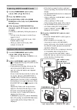 Preview for 11 page of Panasonic AG-AC160A Series Operating Instructions Manual