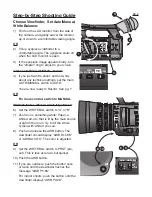 Предварительный просмотр 4 страницы Panasonic AG-AC160A Series Step-By-Step Manual