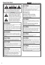 Preview for 2 page of Panasonic AG-AC160PJ Operating Instructions Manual