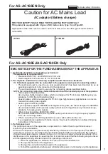 Preview for 7 page of Panasonic AG-AC160PJ Operating Instructions Manual