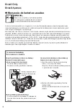 Предварительный просмотр 8 страницы Panasonic AG-AC160PJ Operating Instructions Manual