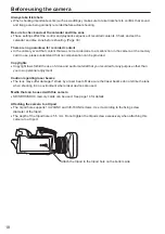 Preview for 18 page of Panasonic AG-AC160PJ Operating Instructions Manual