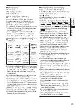 Preview for 25 page of Panasonic AG-AC160PJ Operating Instructions Manual