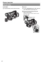 Предварительный просмотр 26 страницы Panasonic AG-AC160PJ Operating Instructions Manual