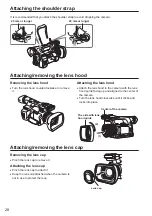 Preview for 28 page of Panasonic AG-AC160PJ Operating Instructions Manual