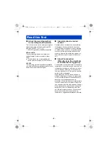 Preview for 2 page of Panasonic AG-AC30PB Operating Instructions Manual