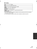 Preview for 87 page of Panasonic AG-AC7P Operating Instructions Manual